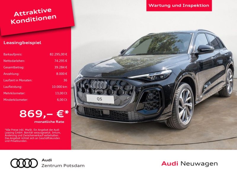 Audi Q5 SUV TDI quattro NAVI AHK HUD BandO STANDHZ PANO