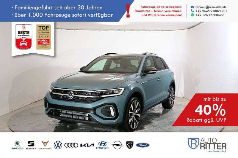 Volkswagen T-Roc R-Line Limited ACC-AHK-RFK-PANO-LED-Car...