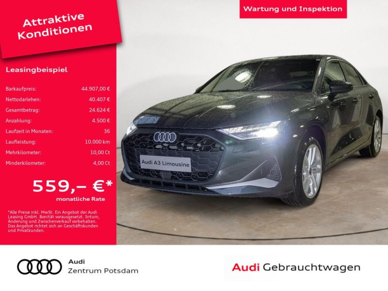Audi A3 Limousine advanced 35 TDI 110150 kWPS S troni