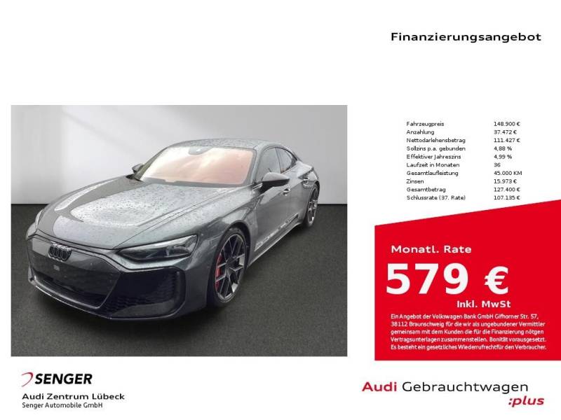 Audi RS e-tron GT performance quattro Matrix MMI BandO