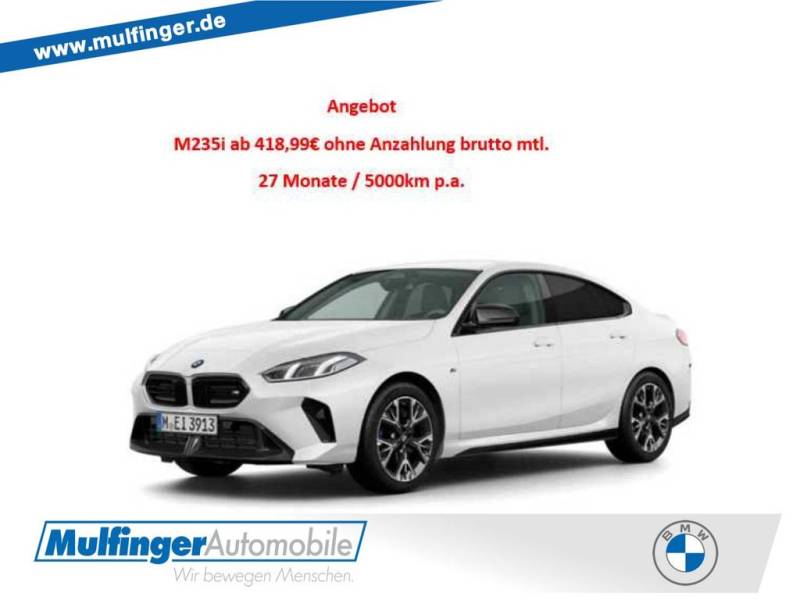 BMW M235 xDrive Gran Coupe Sportpaket Navi LED Klima