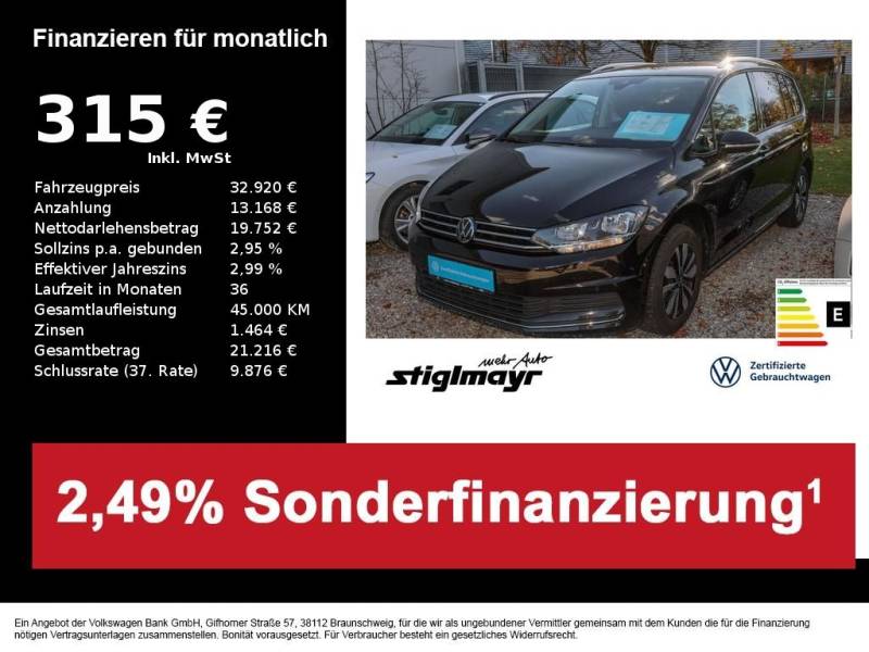 Volkswagen Touran Comfortline Goal 1.5 TSI +7-Sitze+