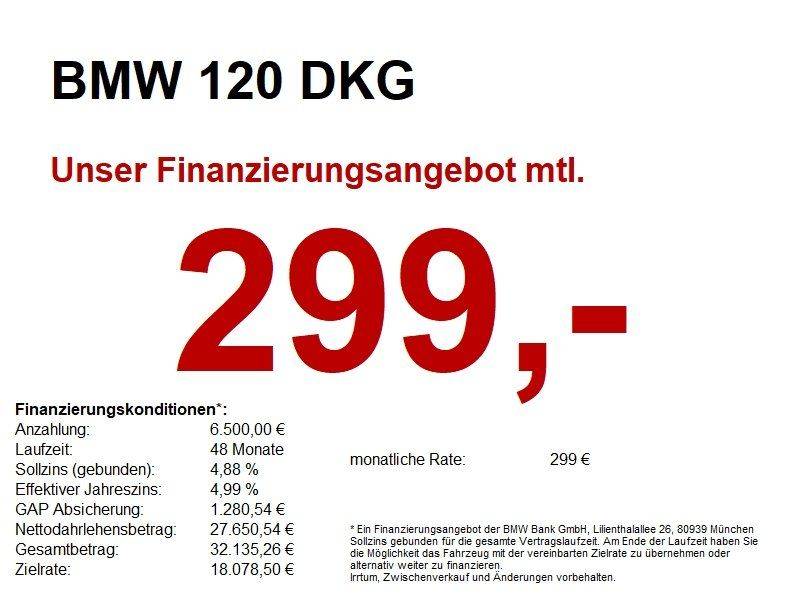 BMW 120 DKG M Sport HU/LED+/ACC/360CAM/SH/K-ZUG/DAB