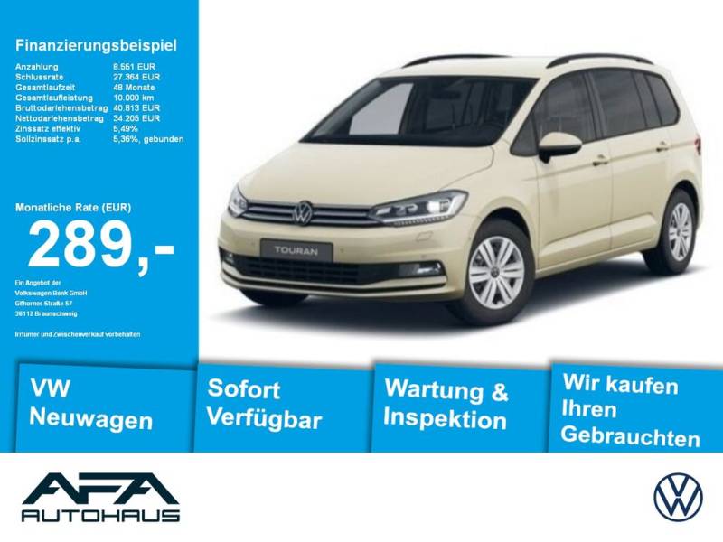 Volkswagen Touran Trendline 2.0 l TDI DSG SHZ*RFK*Klima