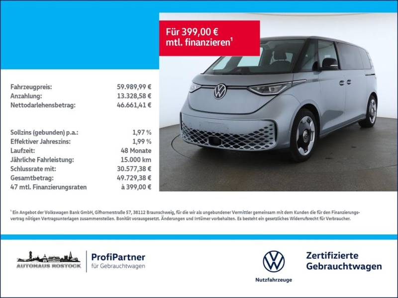 Volkswagen ID.Buzz Pro lang 86kWh AHK MATRIX-LED RFK