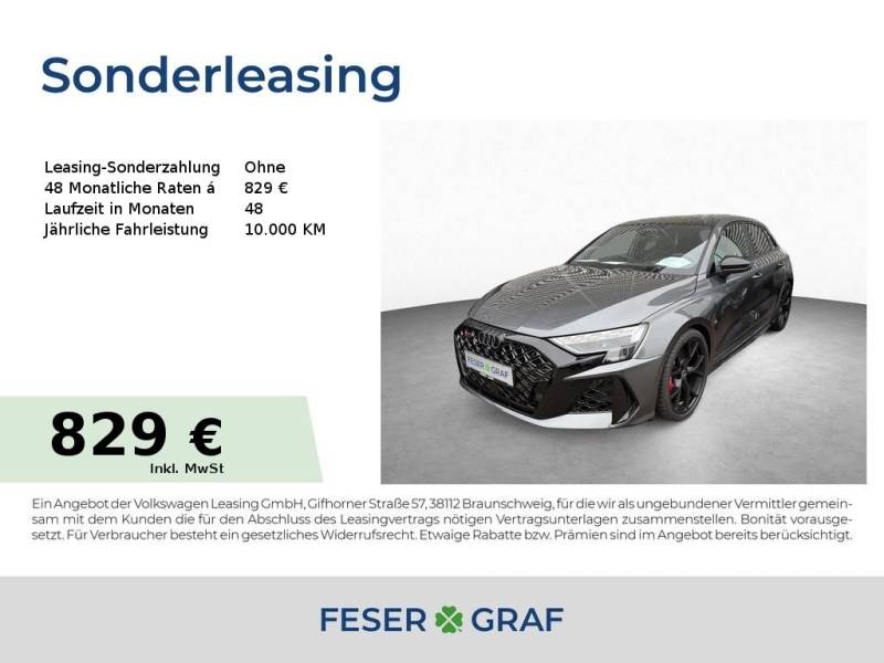 Audi RS3 Spb 294 kW S tr *PANO*ABGAS*MATRIX*KAMERA*
