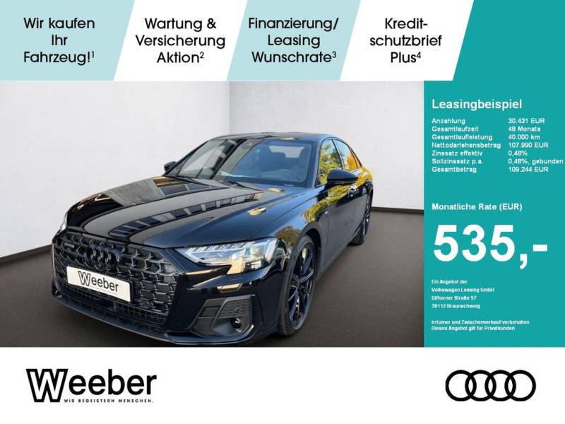 Audi A8 adaptive air susvention HeadUp Standheiz LM