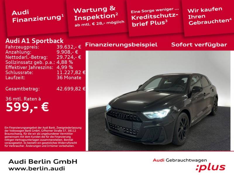 Audi A1 Sportback S line 35 TFSI S tr. SONOS NAVI RFK