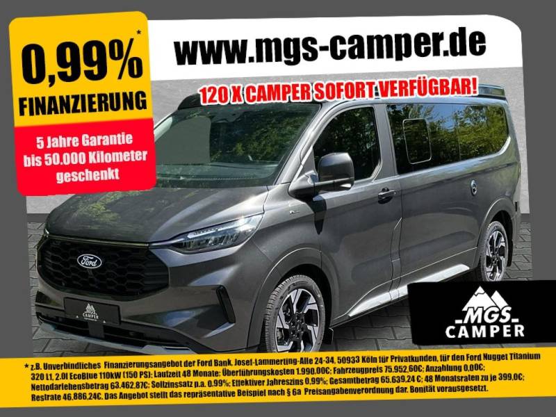 Ford Nugget Active L2 #Aufstelldach #Neuer Nugget