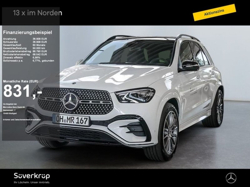 Mercedes-Benz GLE 450 d 4M BURM AMG NIGHT SPUR DISTR AIRMATIC