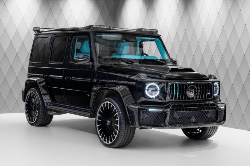 Mercedes-Benz G 63 AMG 2025 BRABUS G 800 BLACK /TIFFANY CARBON