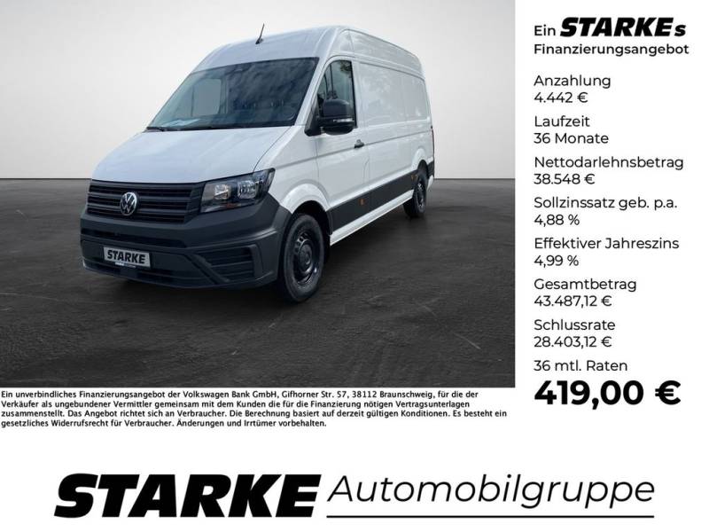 Volkswagen Crafter Kasten  35 2.0 TDI mittellang Hochdach L