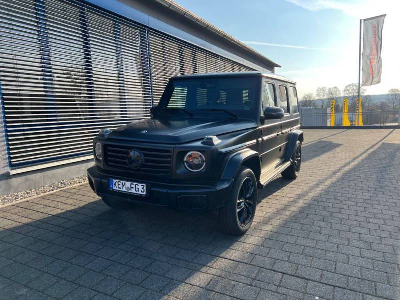 Mercedes-Benz G 450 d nachtschwarz mango