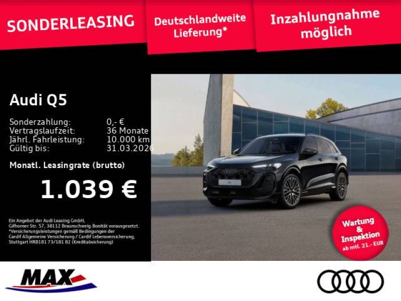 Audi Q5 SUV edition one *V6-TDI+HUD+AAS+PANO+BandO*