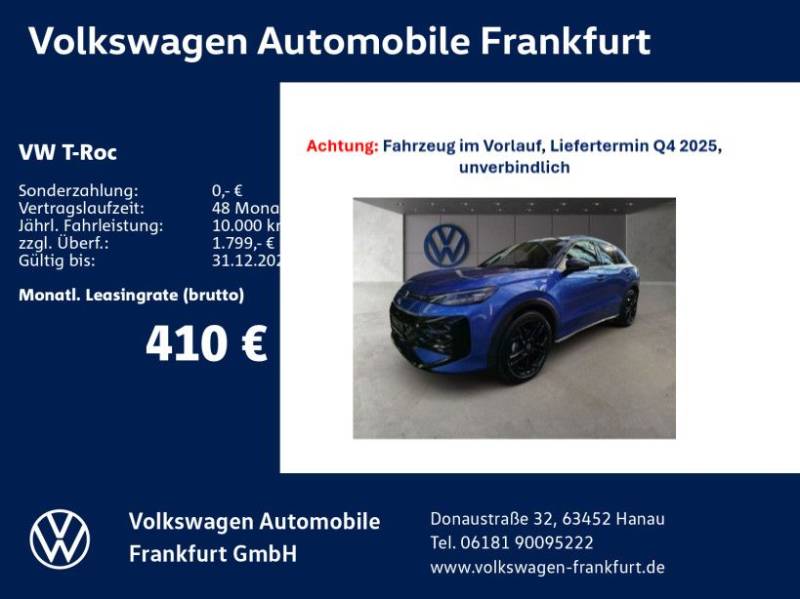 Volkswagen T-Roc Style 1.5 l eTSI OPF 110 kW (150 P S) 7-Ga