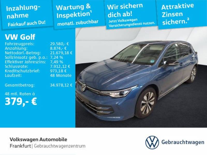 Volkswagen Golf VIII 2.0 TDI DSG Goal Navi LEDPlus FrontAss