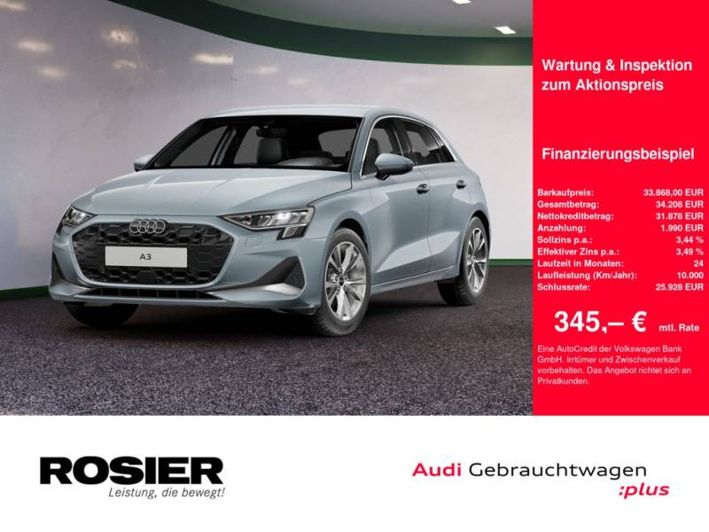 Audi A3 Sportback advanced 35 TDI S tronic ACC NAVI