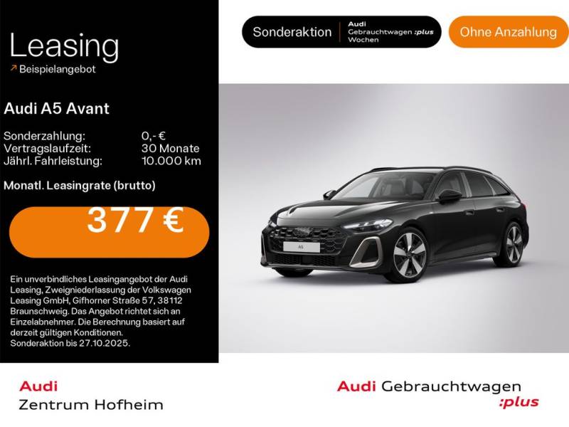 Audi A5 Avant 35 TFSI S line edition one S tro*Matrix
