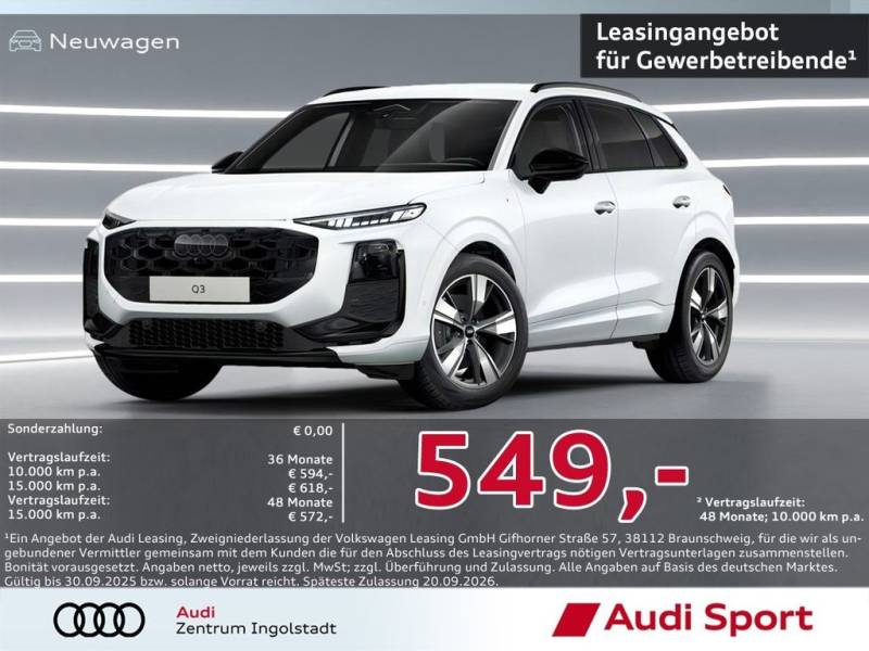 Audi Q3 SUV TDI S tronic AHK,LED UPE 60.445,-