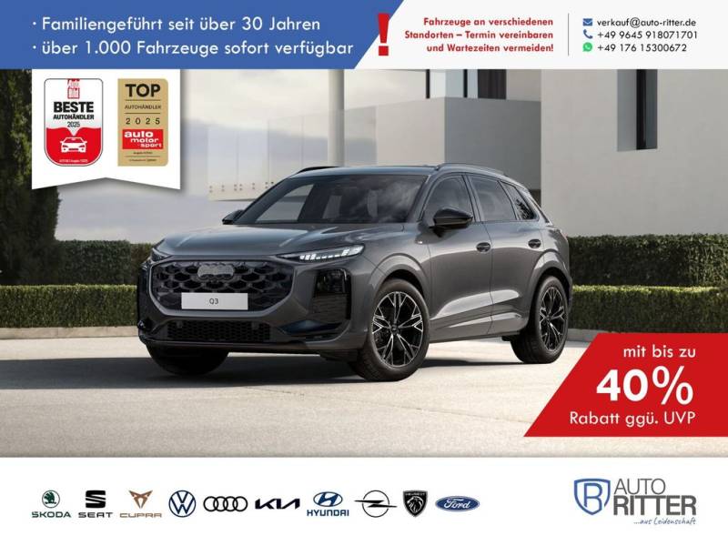 Audi Q3 S Line ACC-AHK-RFK-LED-Navi-360°-Carplay-K...