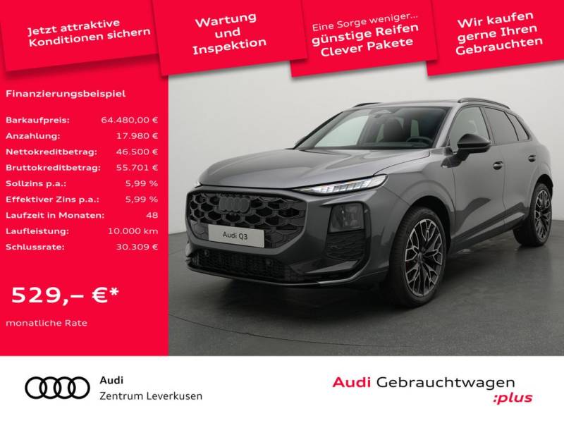 Audi Q3 S tronic S line AHK PANO SONOS KAM360° HUD
