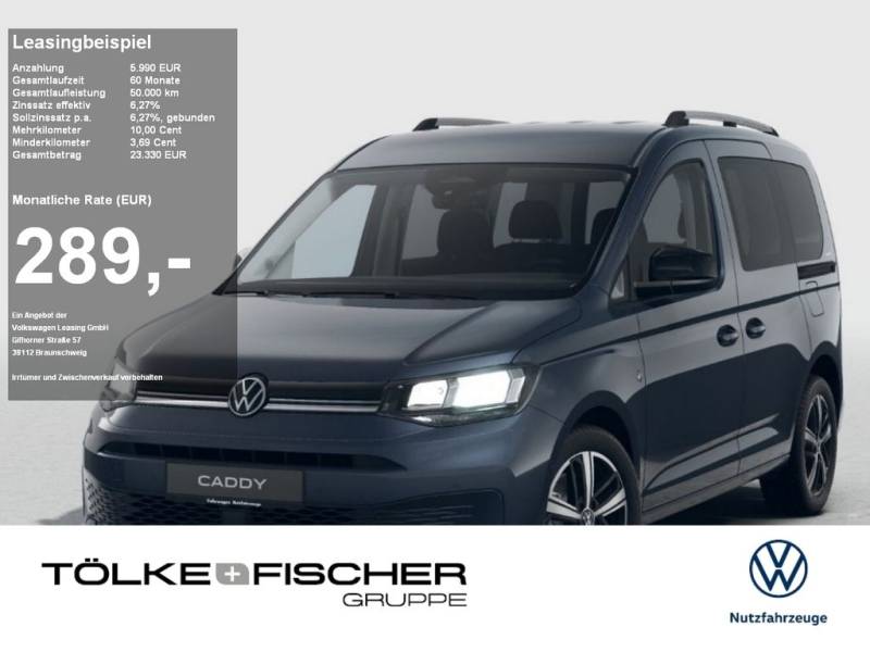 Volkswagen Caddy 5-Sitzer 1.5 l TSI 85 KW 6 Gang Schalter