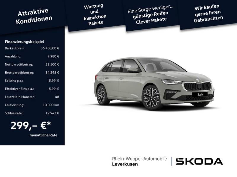 Skoda Scala Balance ACC LED AHK NAVI VIRT KAM SHZ PDC