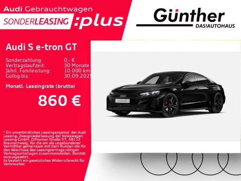 Audi S e-tron GT +SITZBELÜFTUNG+ALLRADLENKUNG+360 KAM