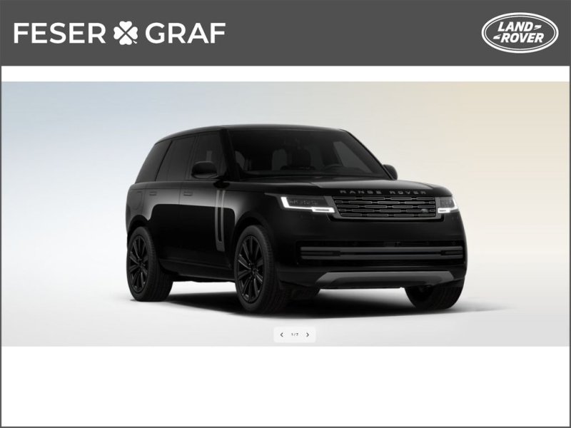 Land Rover Range Rover P460e HSE AHK PANO Shadow 22'' Clear