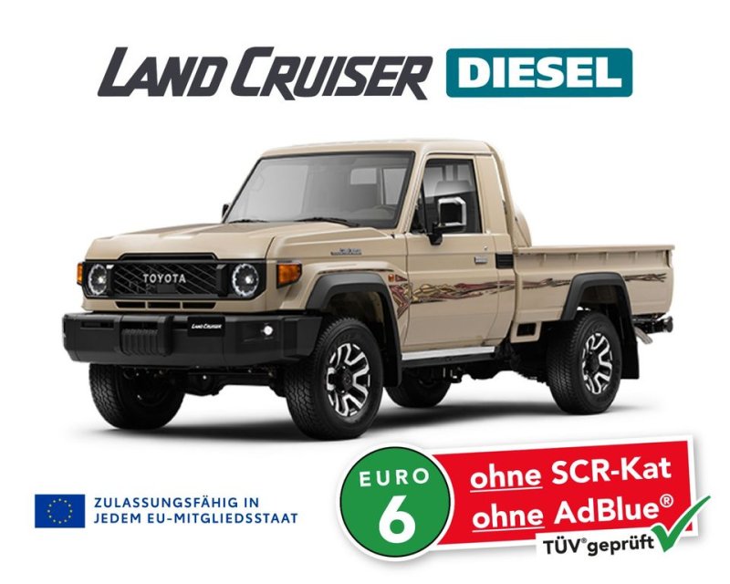 Toyota Land Cruiser GDJ79 Single Cab 2,8 Diesel Luxury