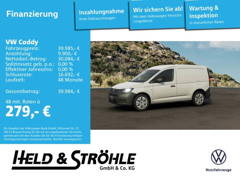 Volkswagen Caddy Kasten Hybrid 0,00% Aktion Neubestellung!
