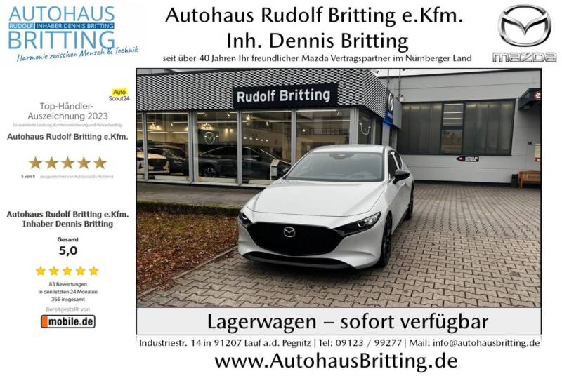 Mazda 3 Benzin 140PS 6GS Homura Navi PDC SHZ