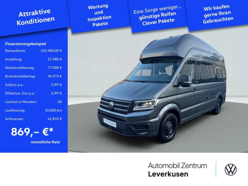 Volkswagen Crafter Grand California 600 NAVI KAM VIRT LED S