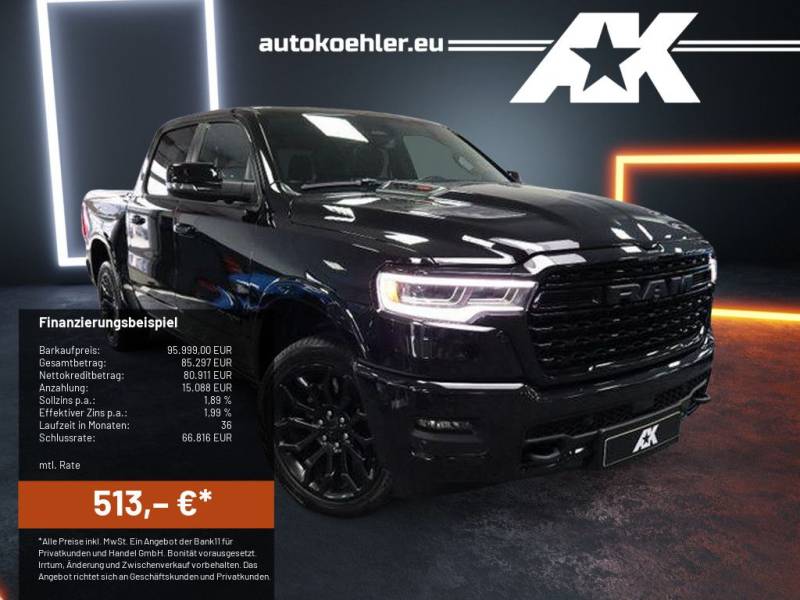 Dodge RAM Limited Night 2025 3J Garantie NAVI PANO HUD