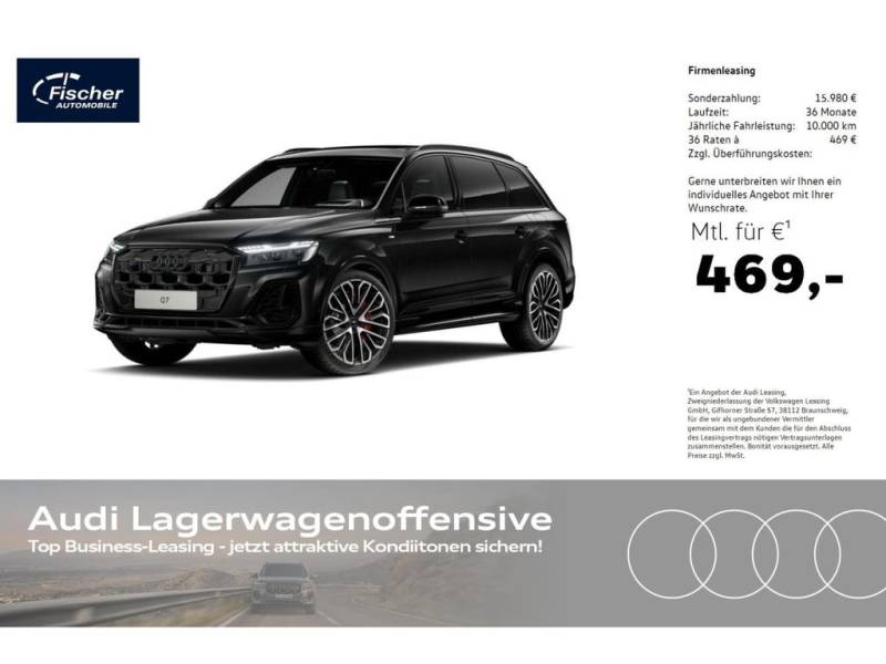 Audi Q7 TFSI e quattro S line business