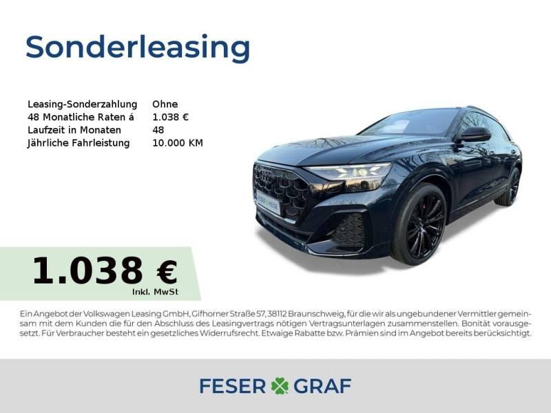 Audi Q8 SUV S line business TDI quattro 210 kW tip