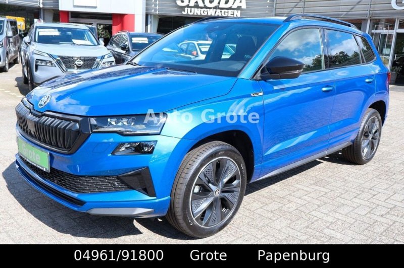 Skoda Karoq 1.5 TSI Sportline DSG AHK Navi groß Matrix
