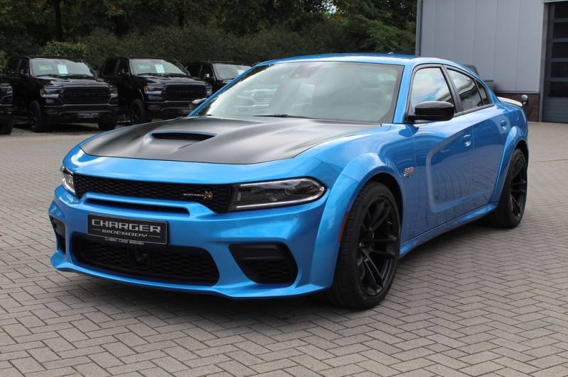Dodge Charger 6.4L ScatPack Widebody, Karbon, Alcanta.