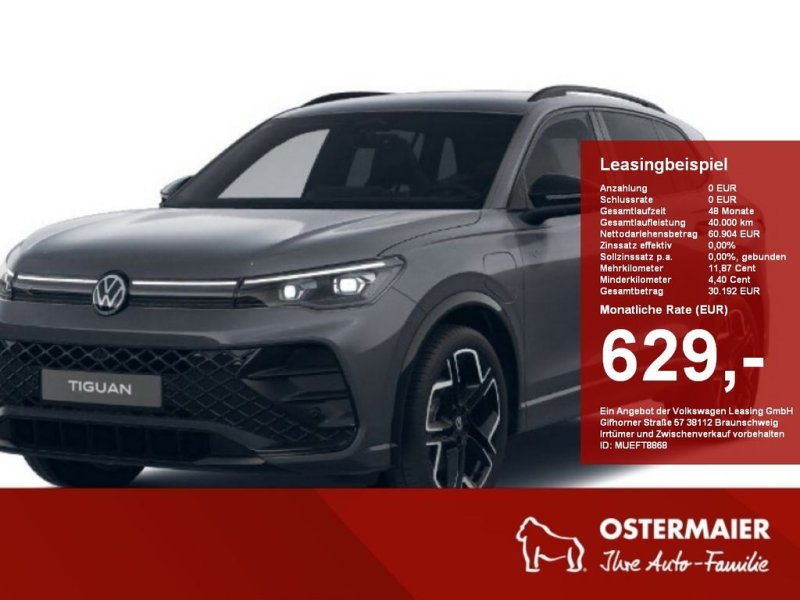 Volkswagen Tiguan R-Line 1.5TSI eHybrid 272PS DSG IQ.LIGHT,