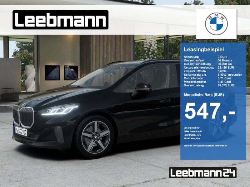 BMW 218i Active Tourer 18-Zoll/AHK/HeadUp/360/ACC