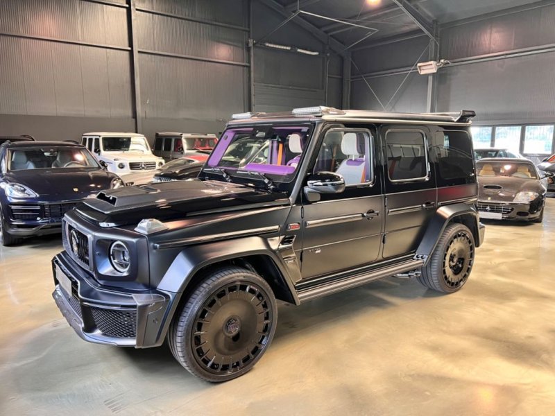 Mercedes-Benz G63 AMG BRABUS800/LILA LEATHER/DUOTONE/LASUR