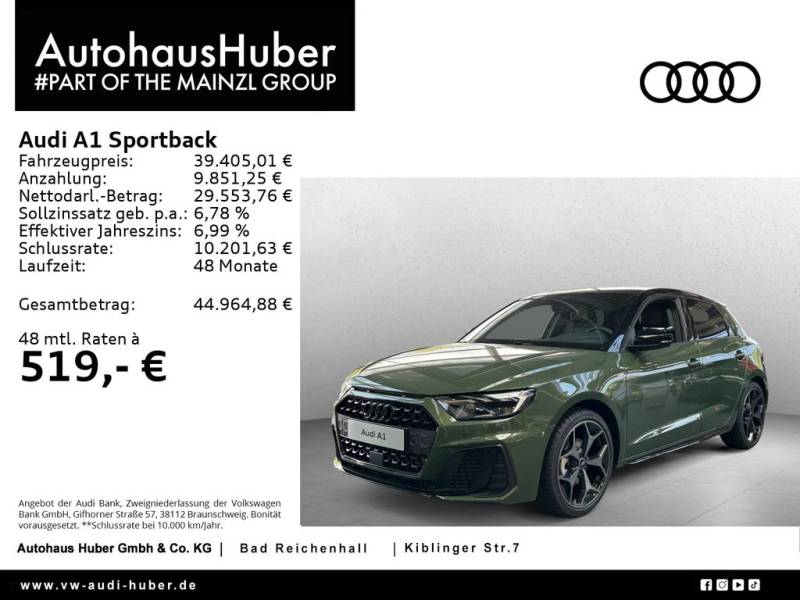 Audi A1 Sportback S line 30 TFSI S tronic S line