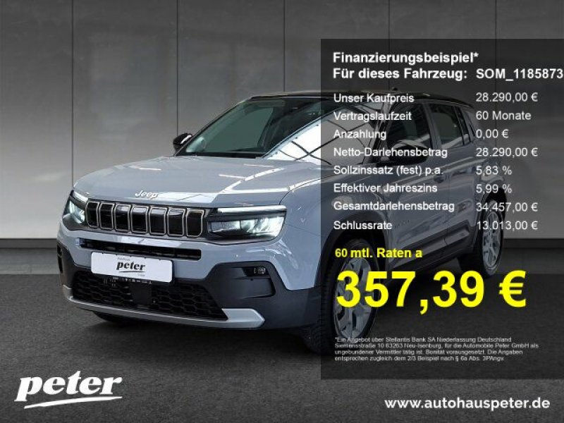 Jeep Avenger e-Hybrid MY25 Altitude 1.2l T3 48V FWD