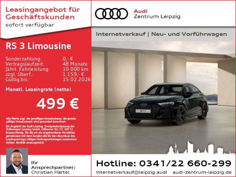 Audi RS 3 Limousine MATRIX*RS-AGA*2Z-Klima*19Zoll**