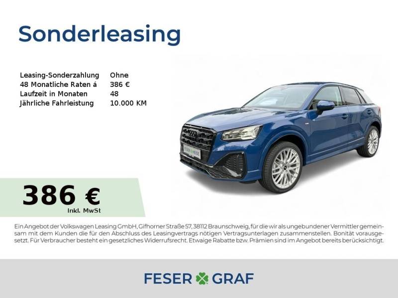 Audi Q2 S line TFSI S Tronic *24%BlackWeekSpecial*