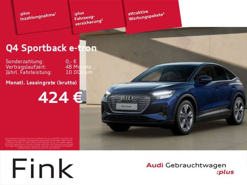 Audi Q4 Sportback 45 e-tron Navi Kamera AHK