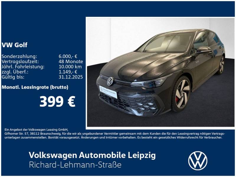 Volkswagen Golf GTE 1.5 l eHybrid 130 kW / 85 kW AHK*DCC