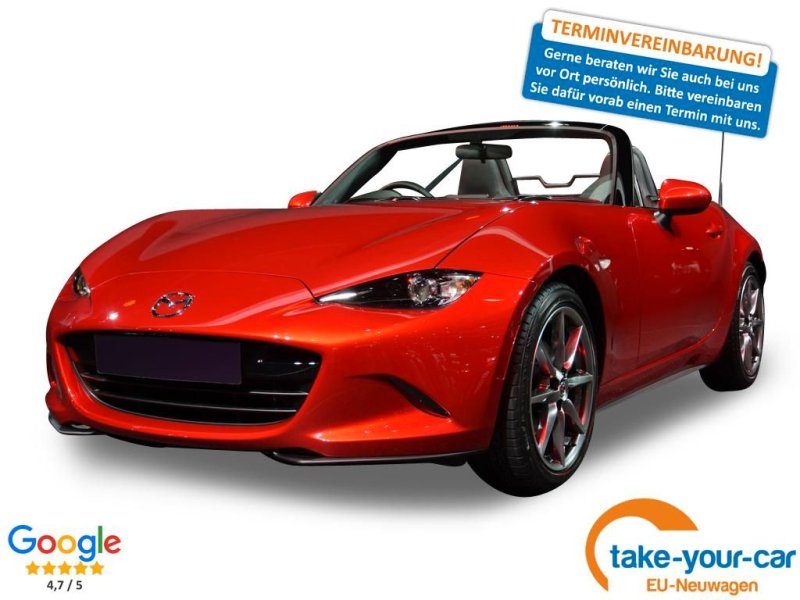 Mazda MX-5 Exclusive-Line LEDER+MATRIX+NAVI+BOSE+KA...