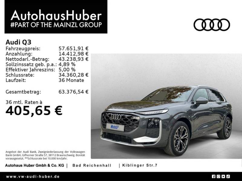 Audi Q3 SUV e-hybrid S tronic S line TechPlus