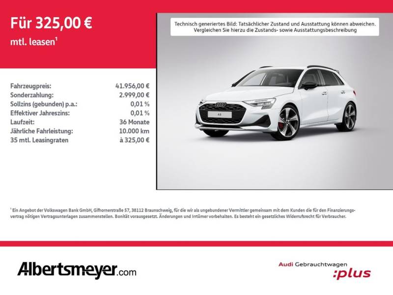 Audi A3 Sportback 35 TDI ADVANCED+LED+SONOS SOUND+RÜC